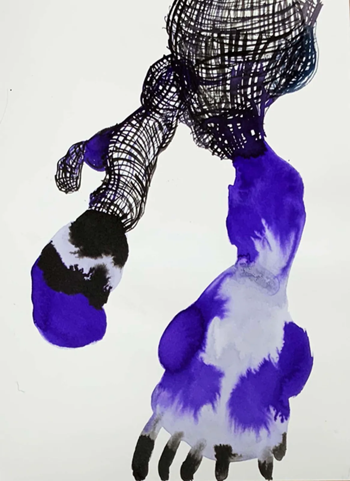L'effet de mon souffle violet