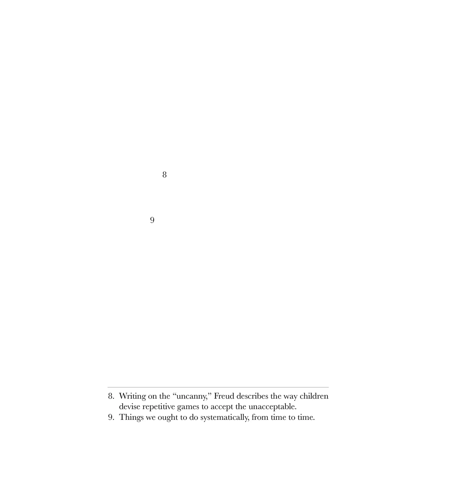 Footnote #8 (#9)