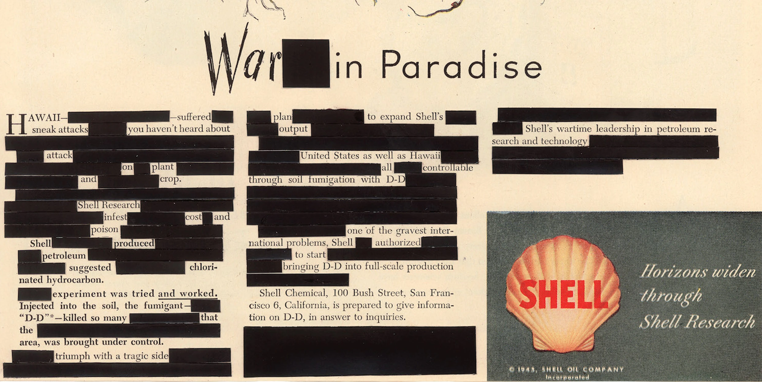 War in Paradise
