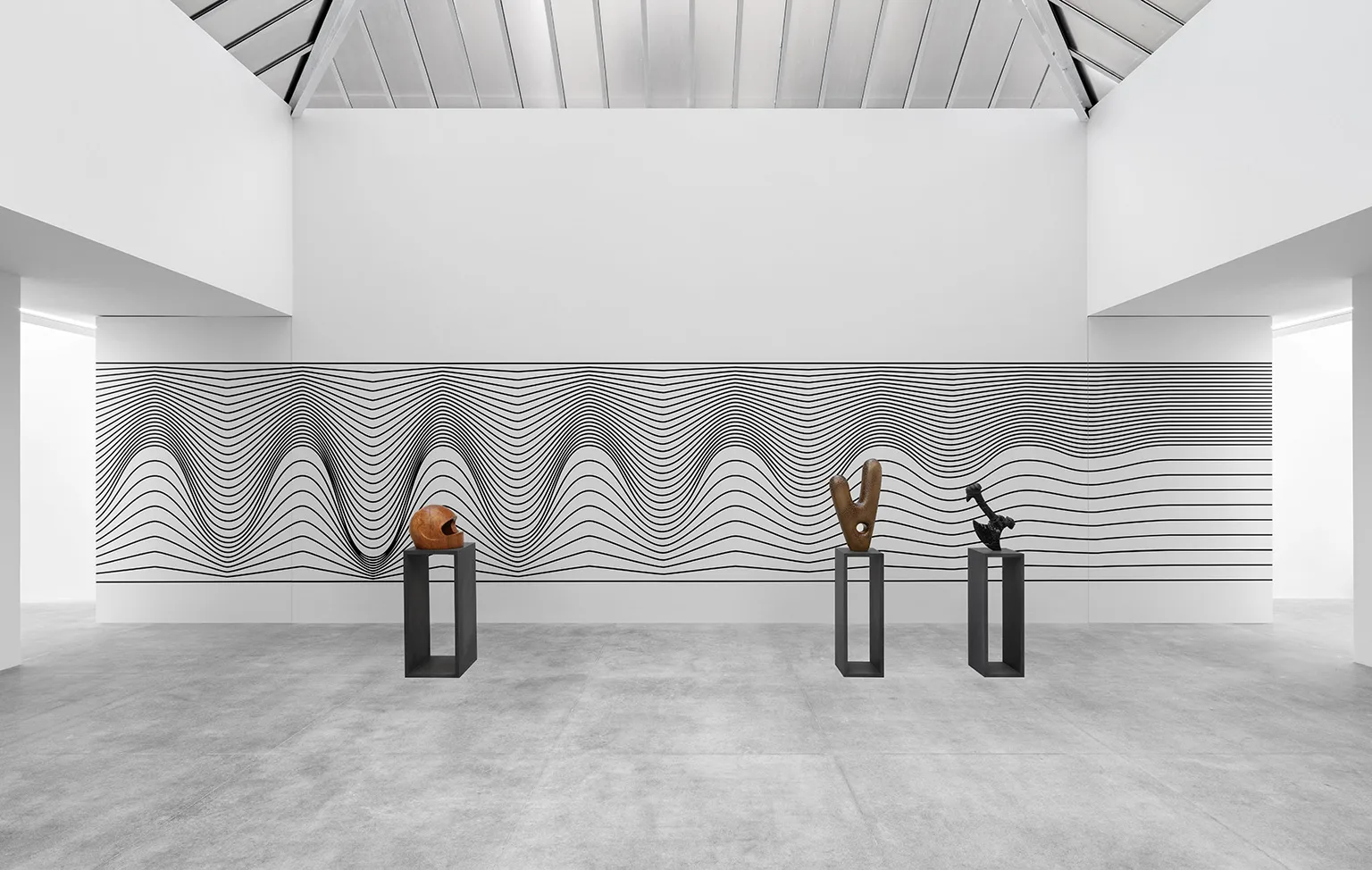 Installation View, Le voci della sera, Vistamare, Milano