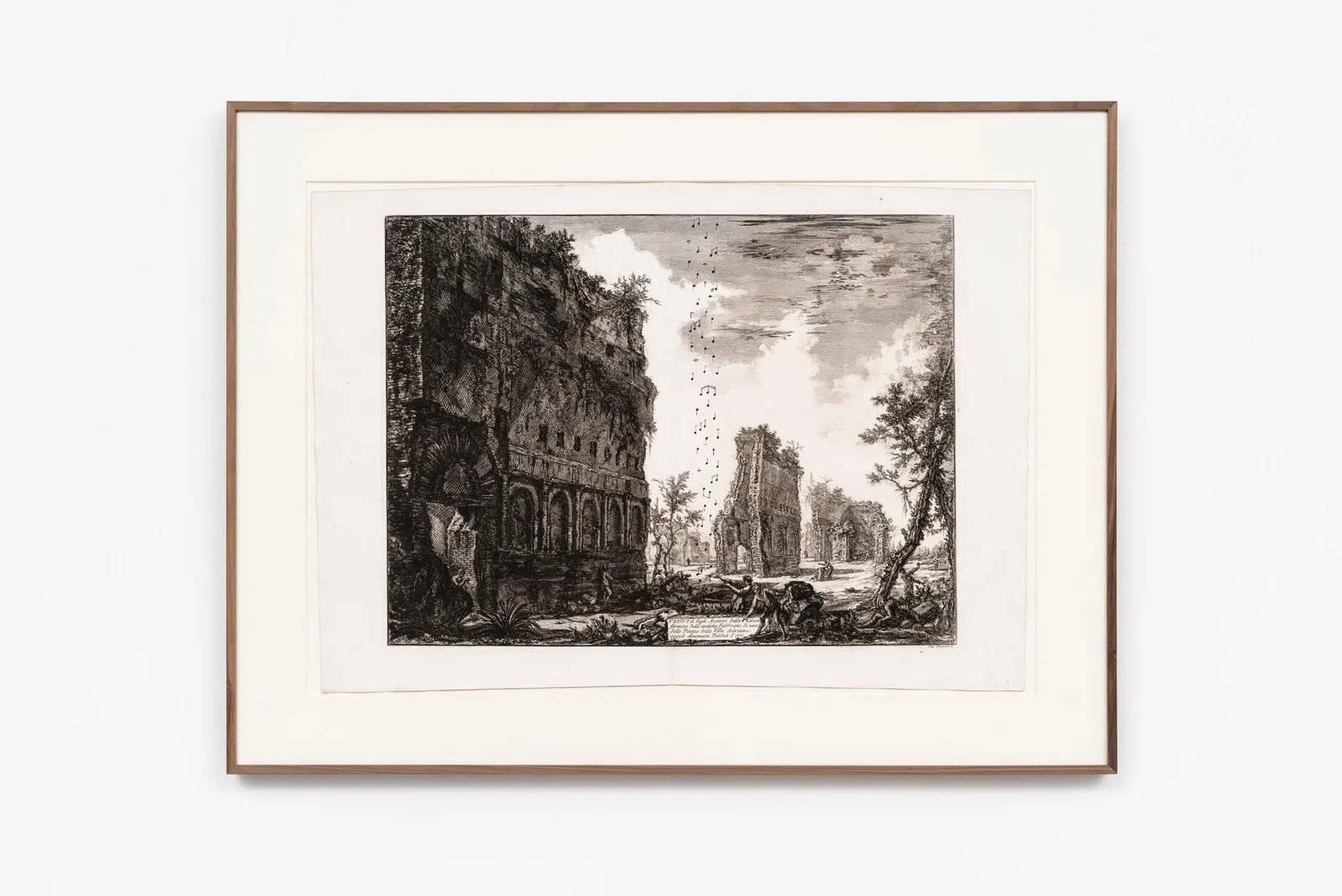 Piranesi (Rovina di uno degli alloggiamenti de’ soldati a una delle eminenti fabbriche di Adriano)
