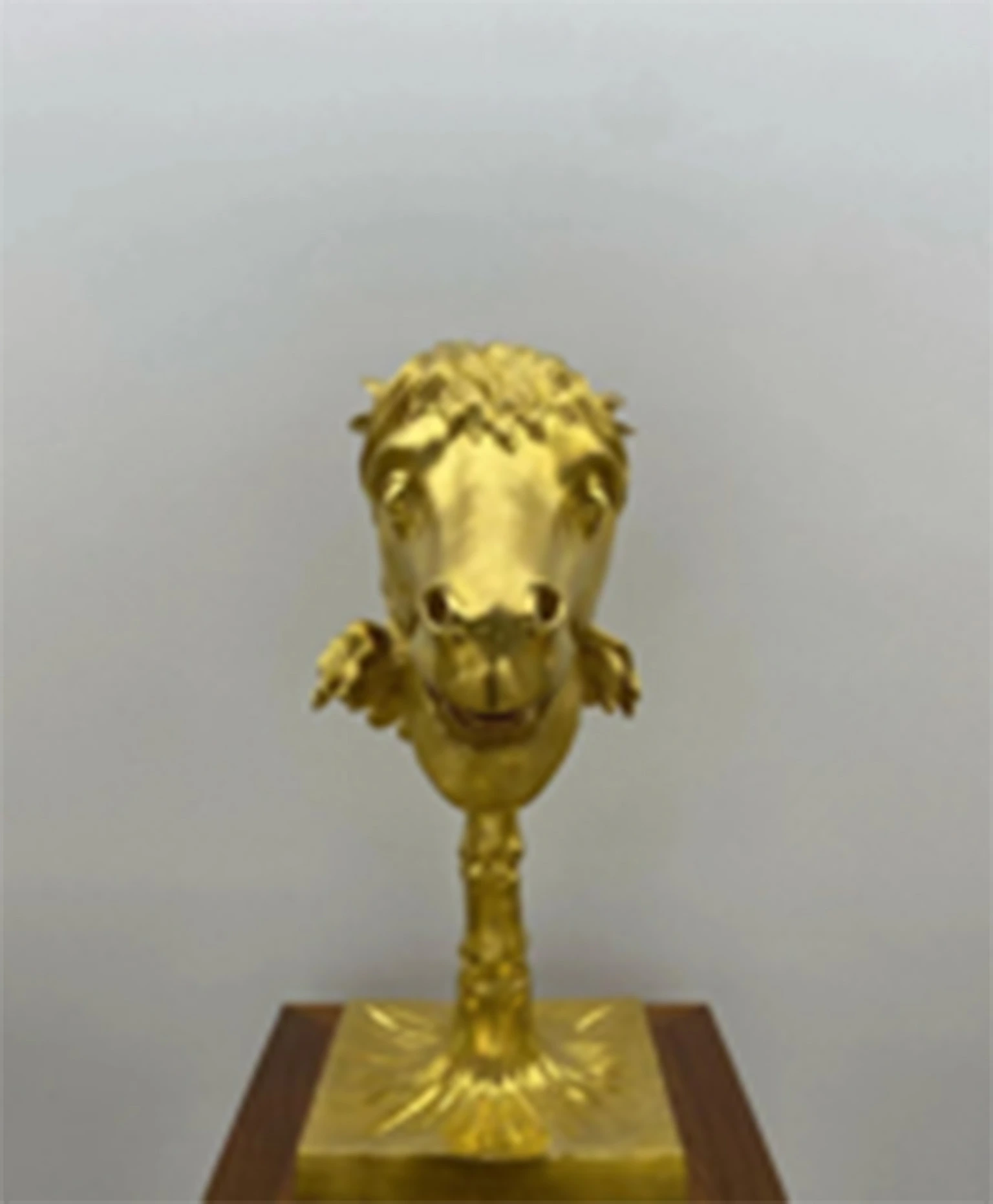 Cirle of Animals/Zodiac Heads (Gold) Hourse
