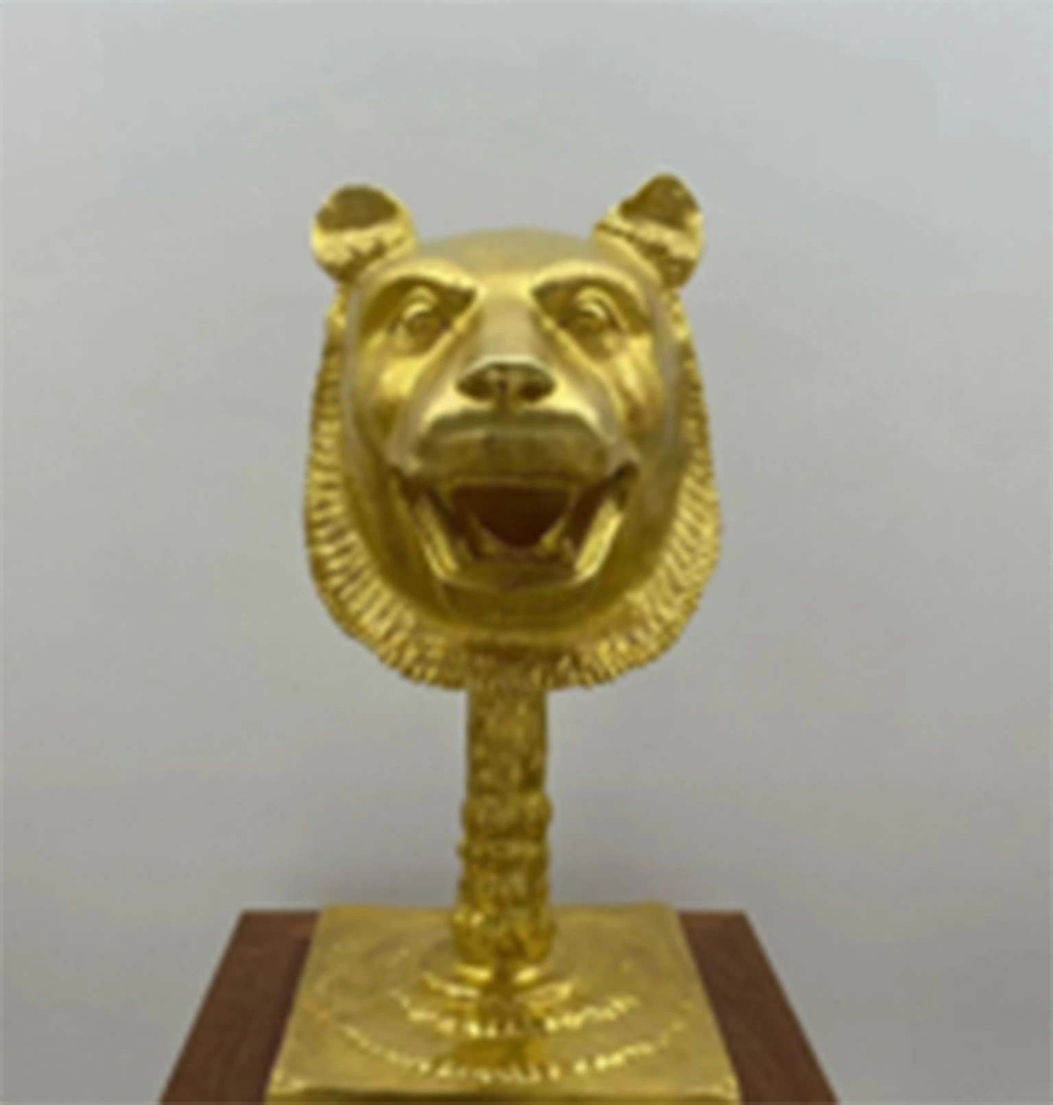 Cirle of Animals/Zodiac Heads (Gold) Tiger