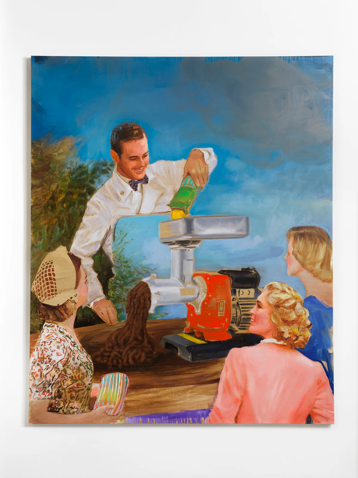 The Alchemist, 2022 Oil on canvas 230 x 190 x 4.5 cm
