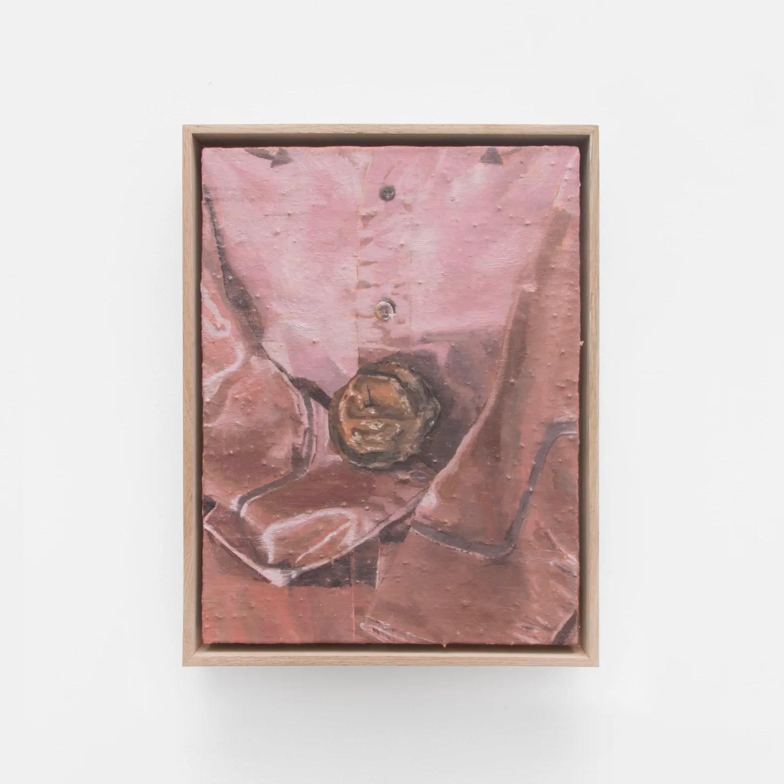 Satin Shirt with Rose Rock