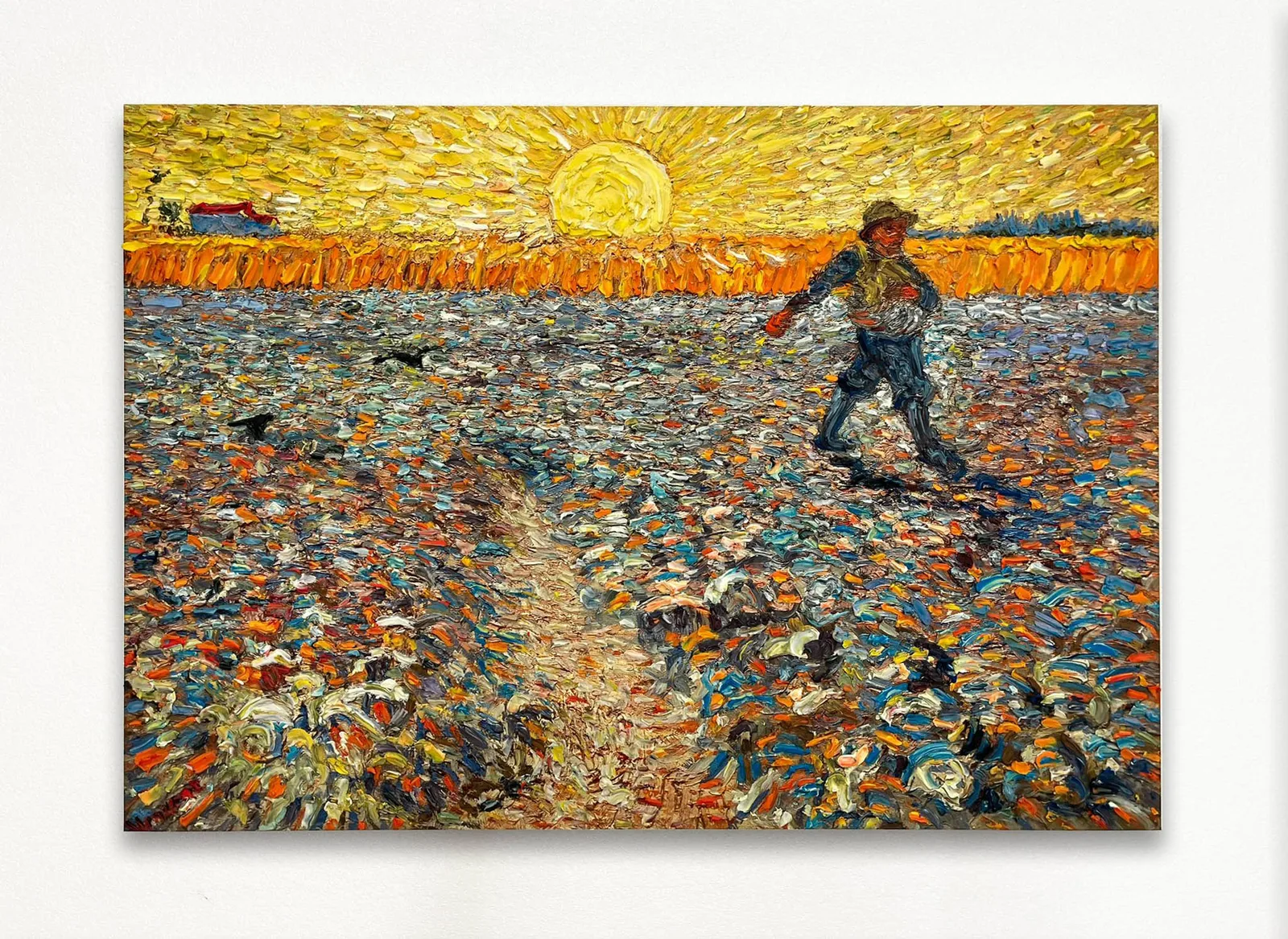 Seminatore al tramonto (da Van Gogh)