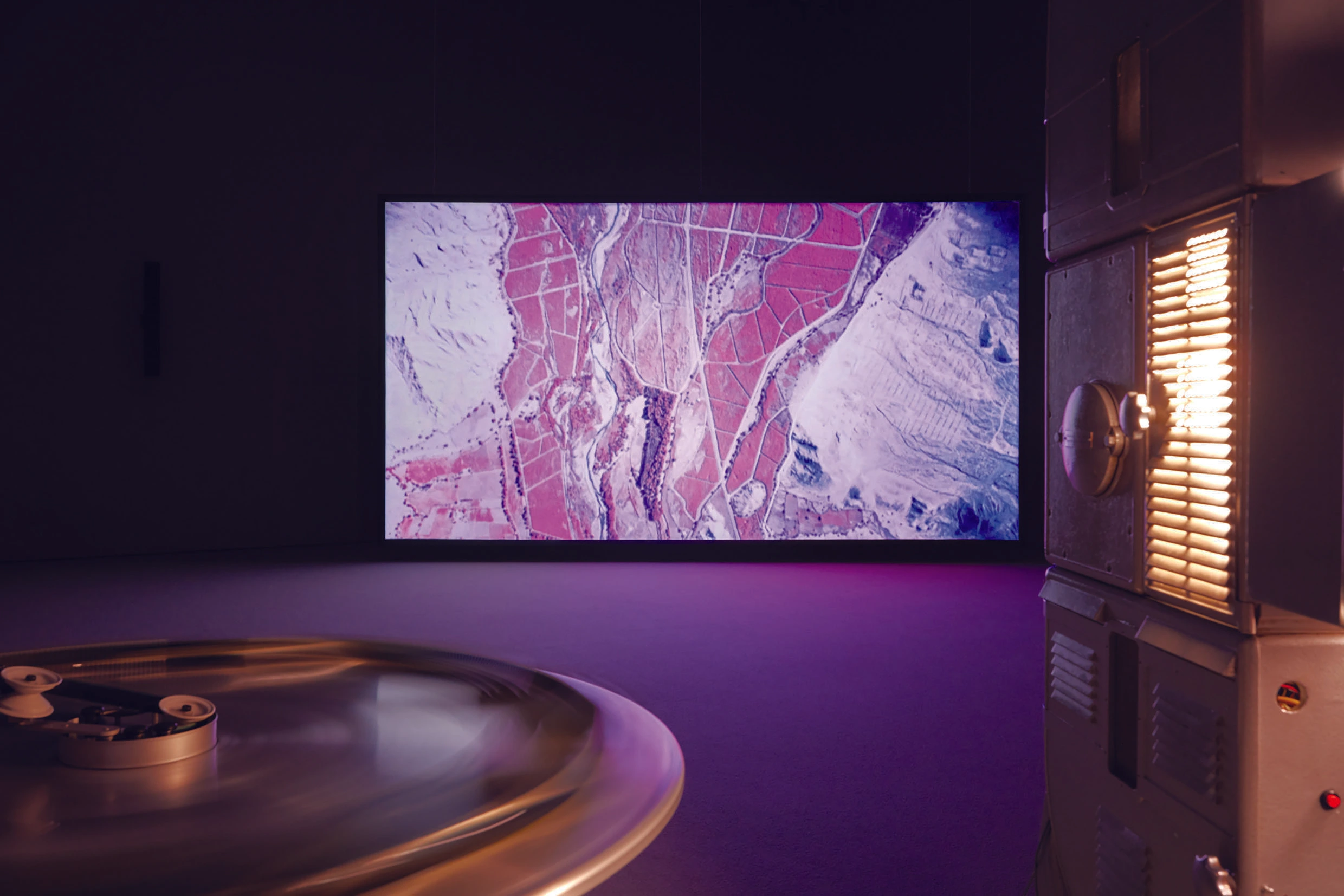Installation view ROSA BARBA’ "Aggregate States of Matters" at MoMA