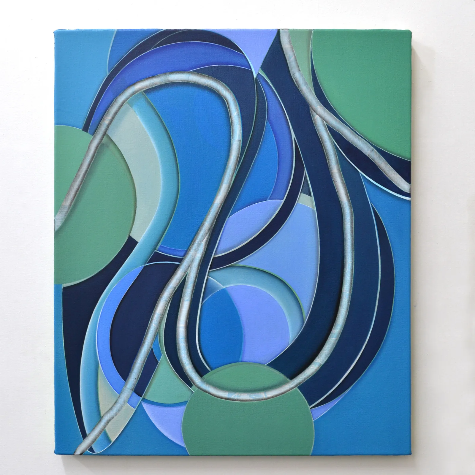 Blue arrangement