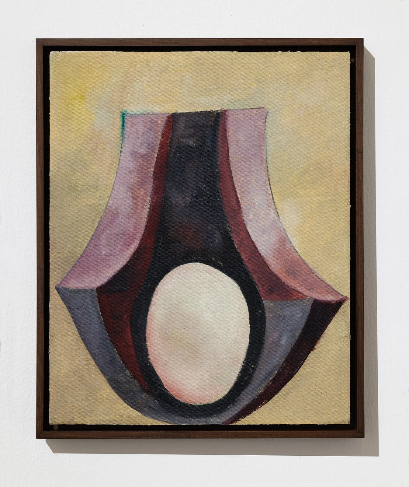 Vase: white egg