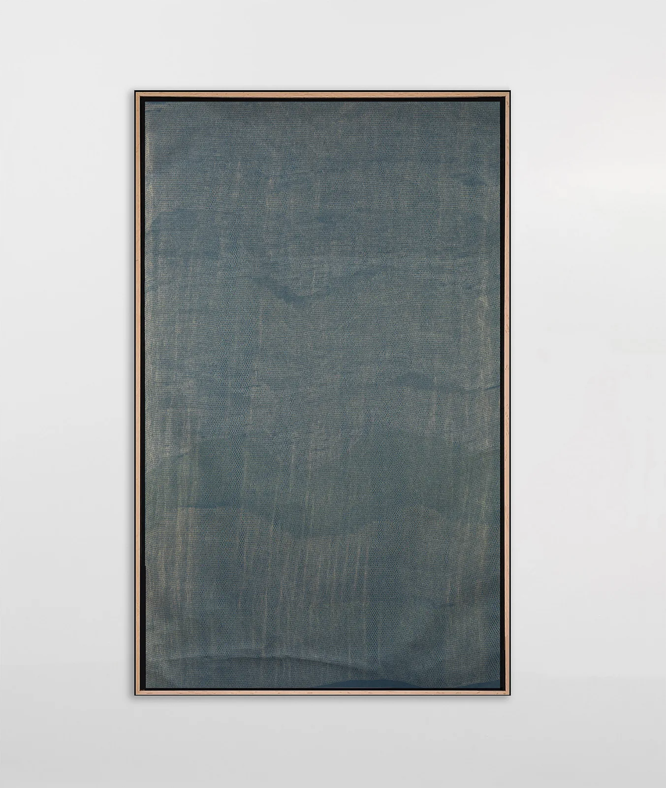 Ghost Net Gold On Indigo