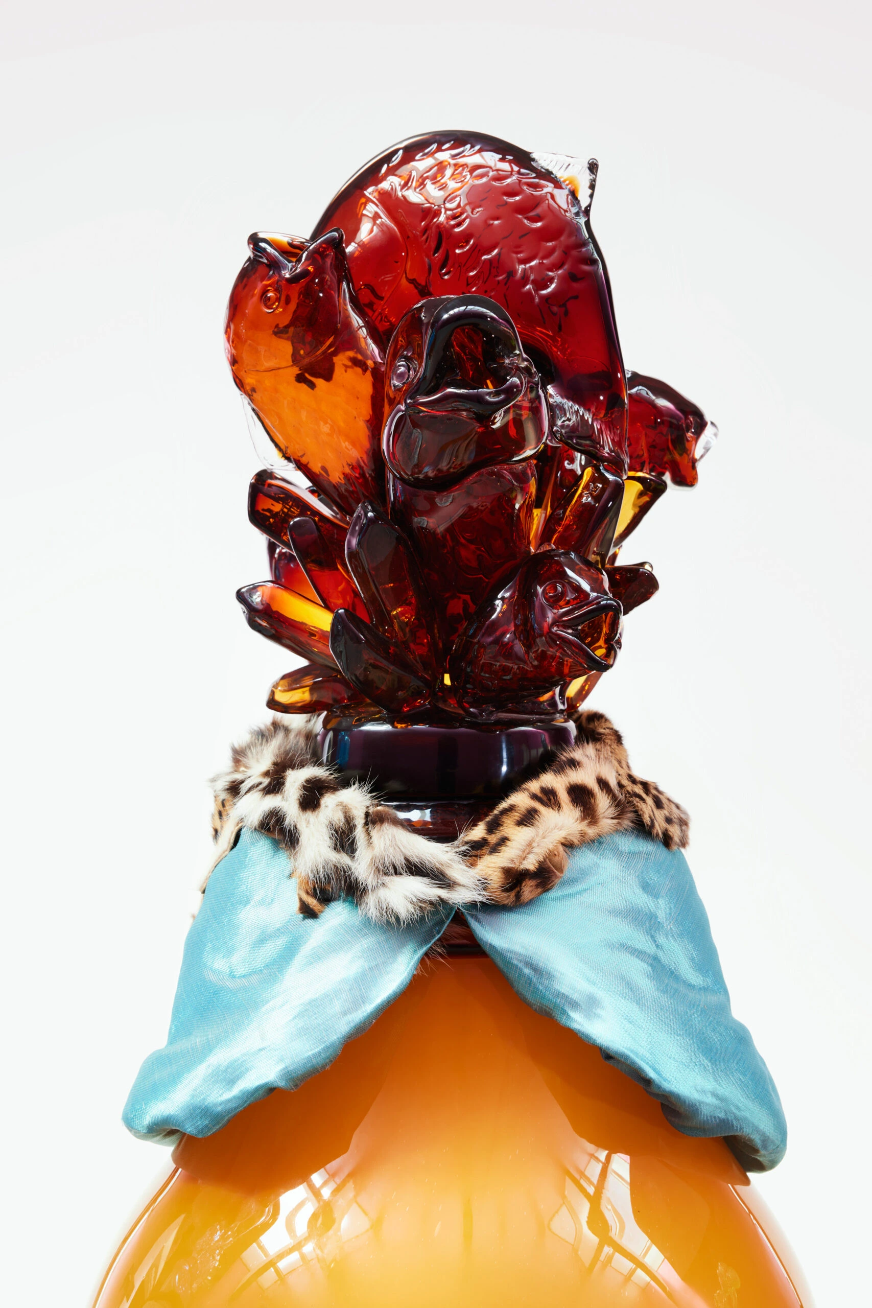I Am Hymns of The New Temples: Pompeii glass amphora