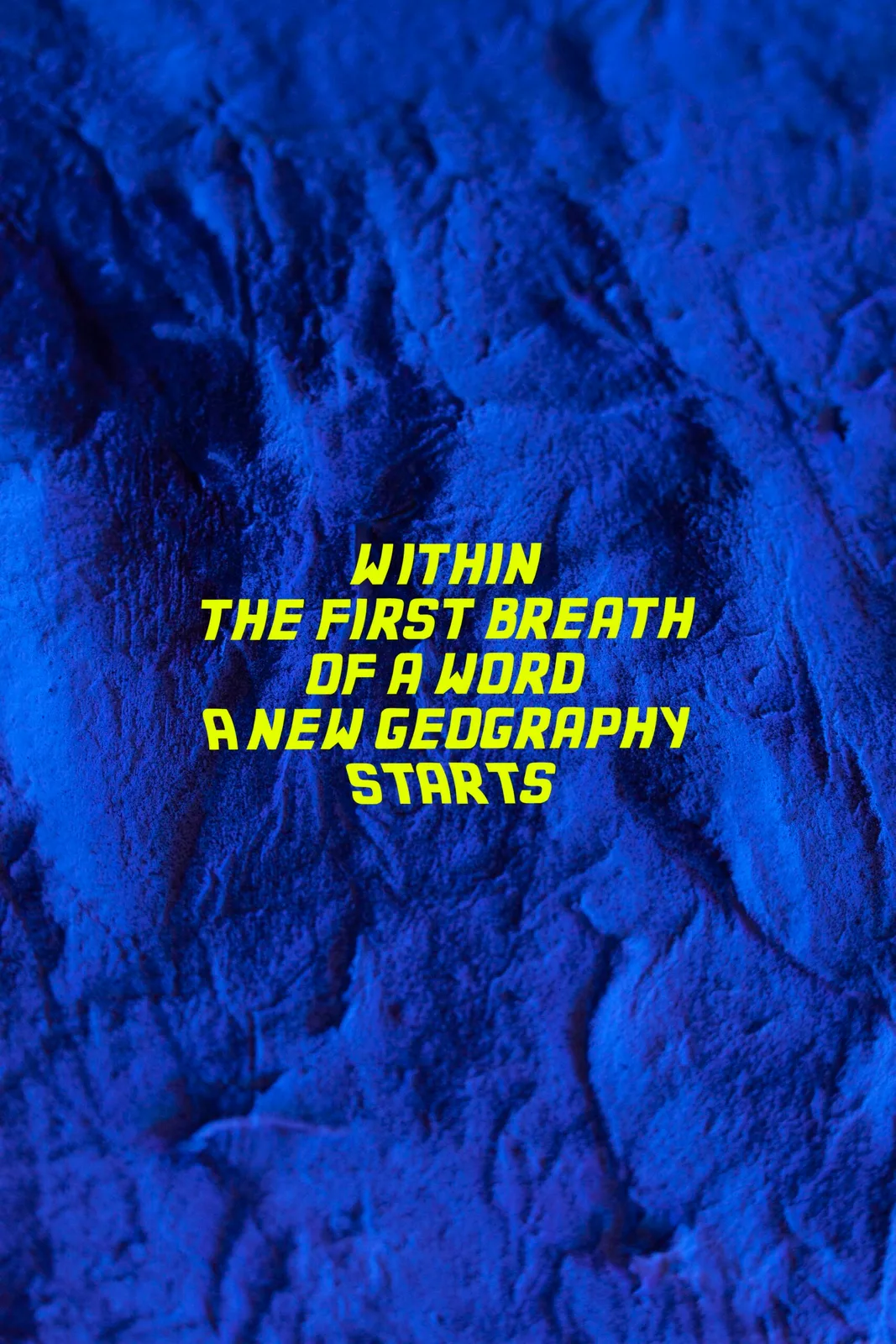 Within the first breath