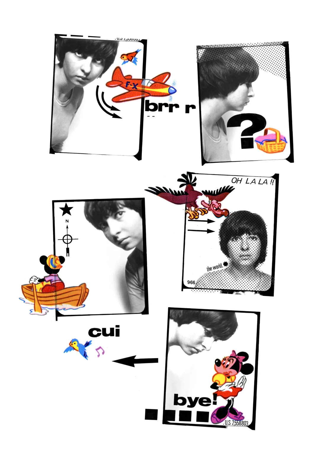 Cui...Bye (Series Photomatons)