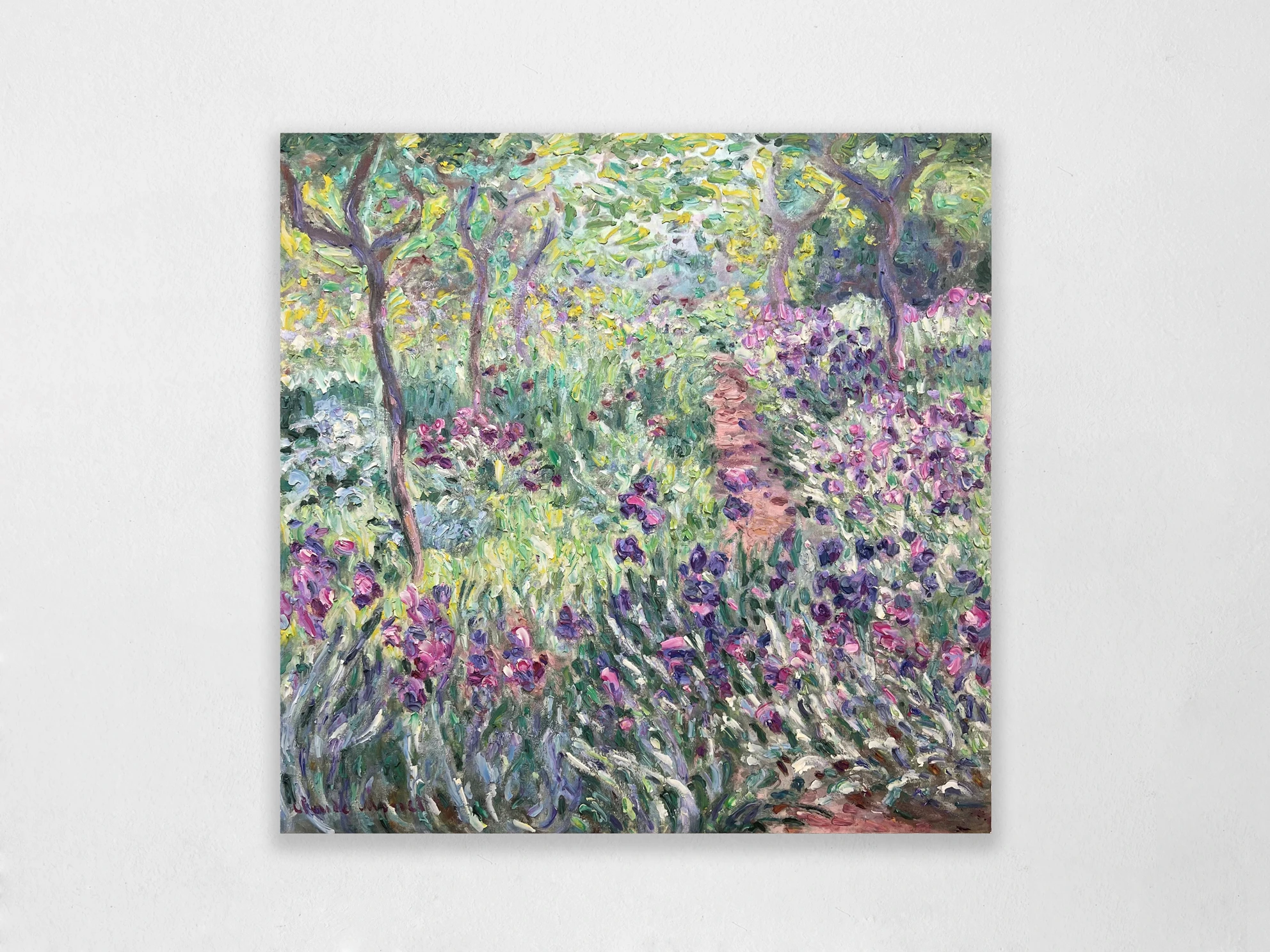 Il giardino dell'artista a Giverny (da Claude Monet)