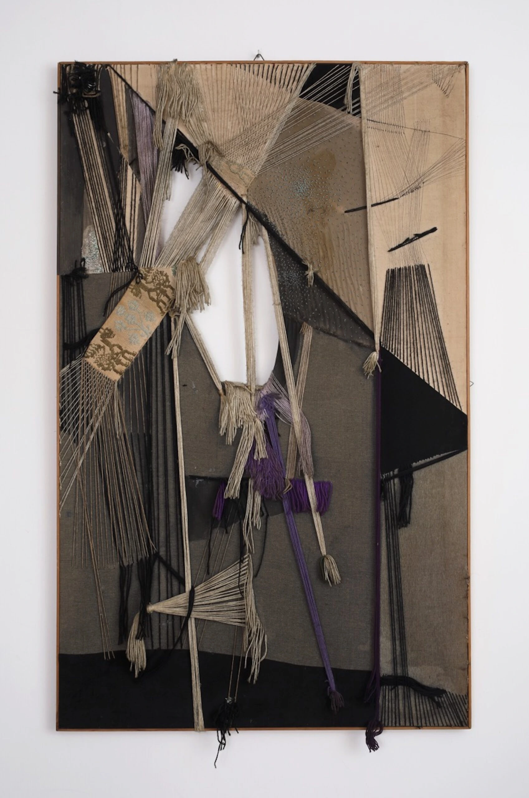 Untitled (Sewn canvas/loom)