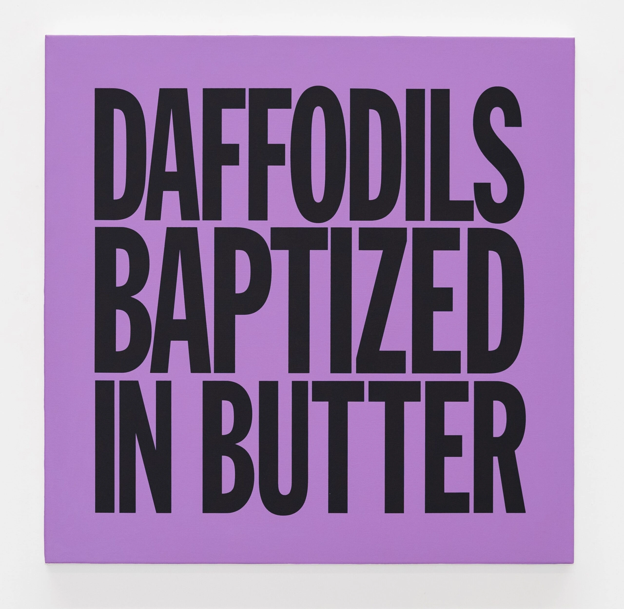 DAFFODILS BAPTIZED IN BUTTER