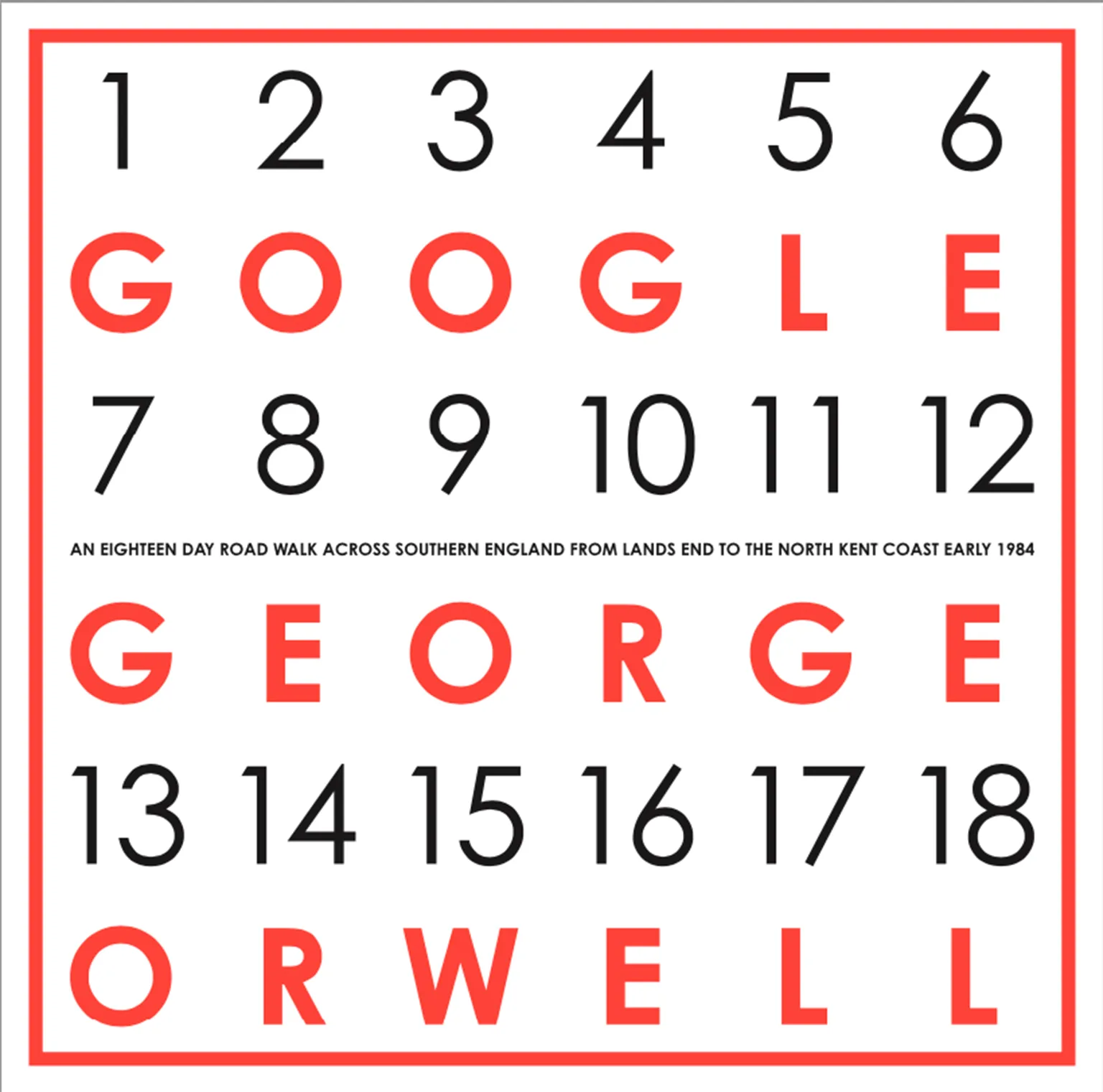 Google George Orwell