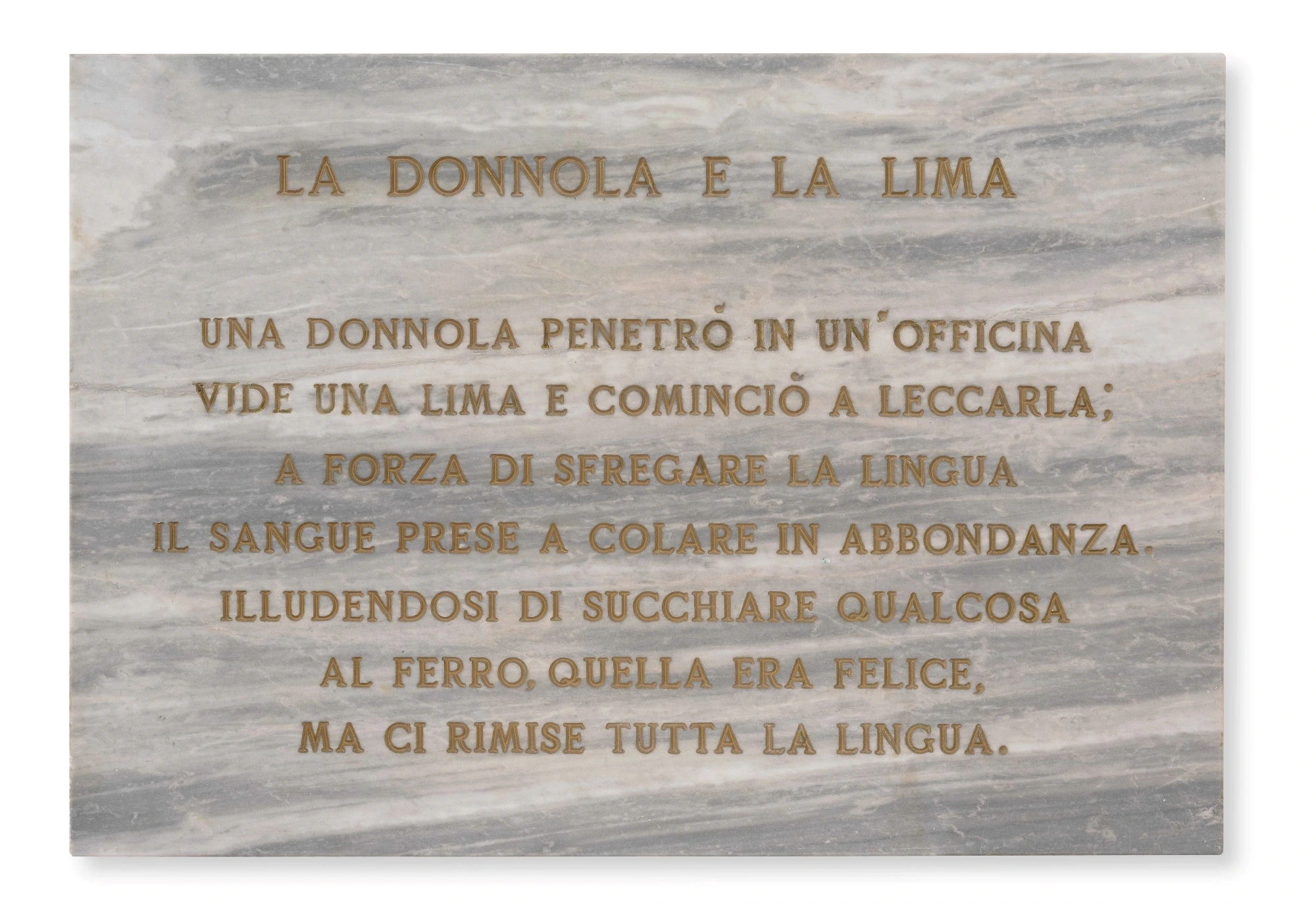 La donnola e la lima