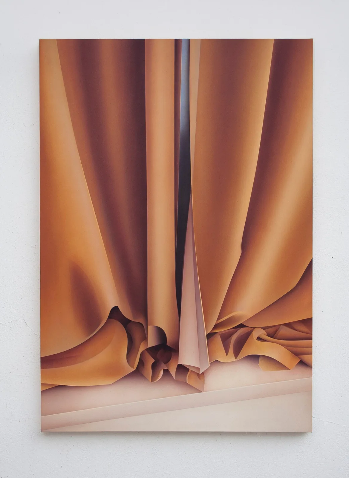 ochre curtain