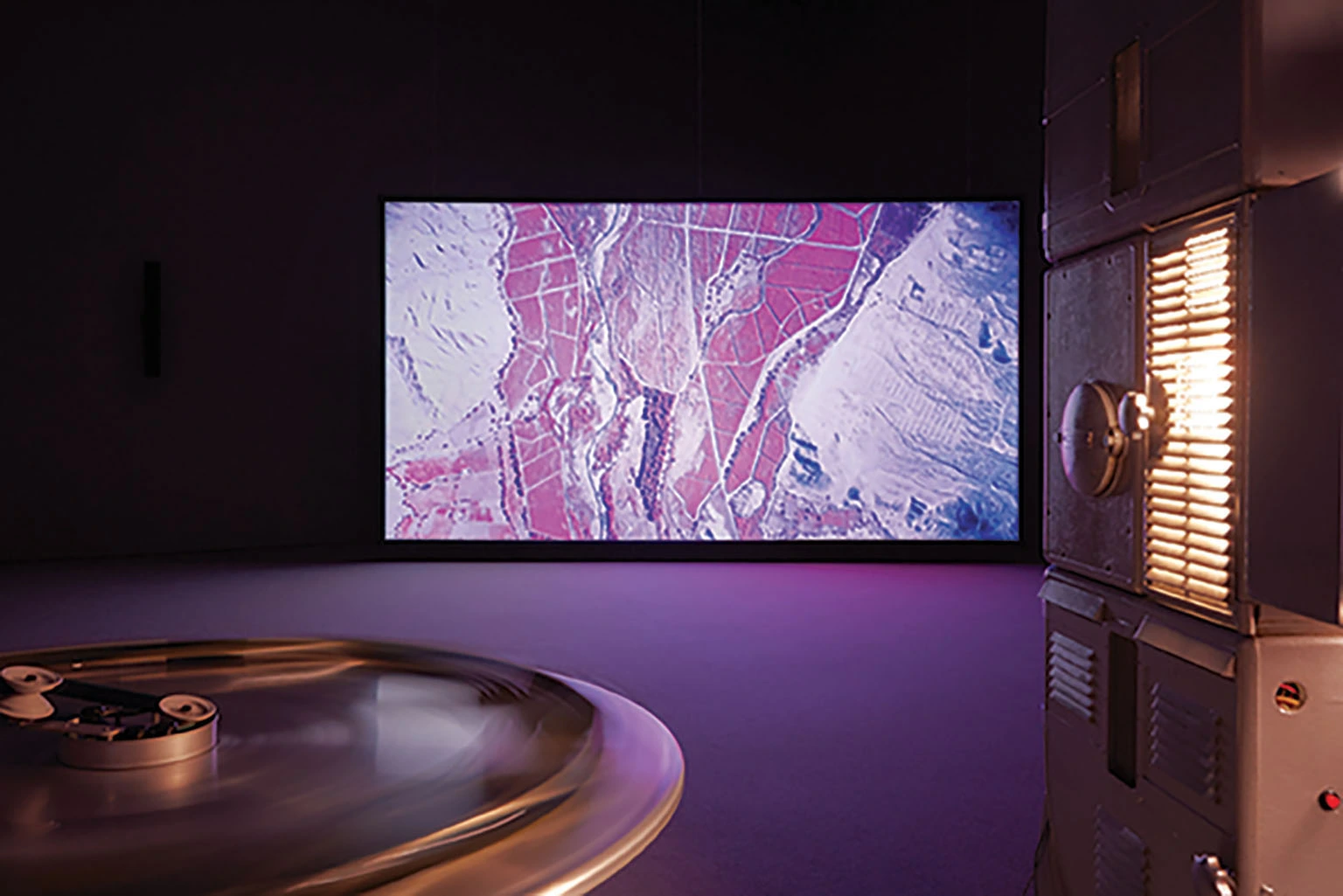 Installation view ROSA BARBA’ "Aggregate States of Matters" at MoMA