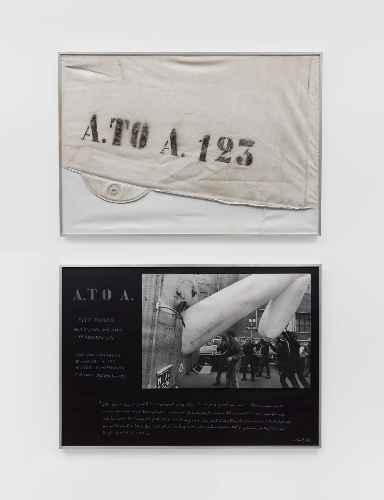 A. to A. (Alfa Romeo factory, Milan, 1971)