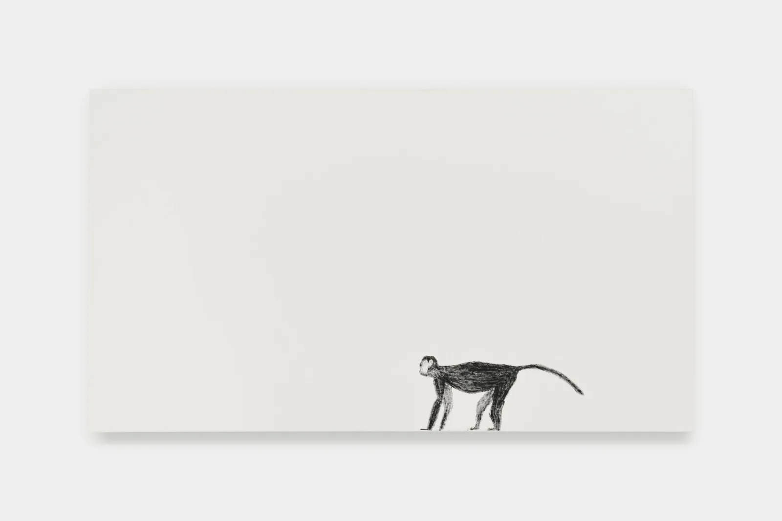 Rappresentazione fedele e imprevedibile di Giacomo Montanelli, pittura acrilica su tela del 2025, esposta ad Artissima 2025 nella sezione Monologue/Dialogue