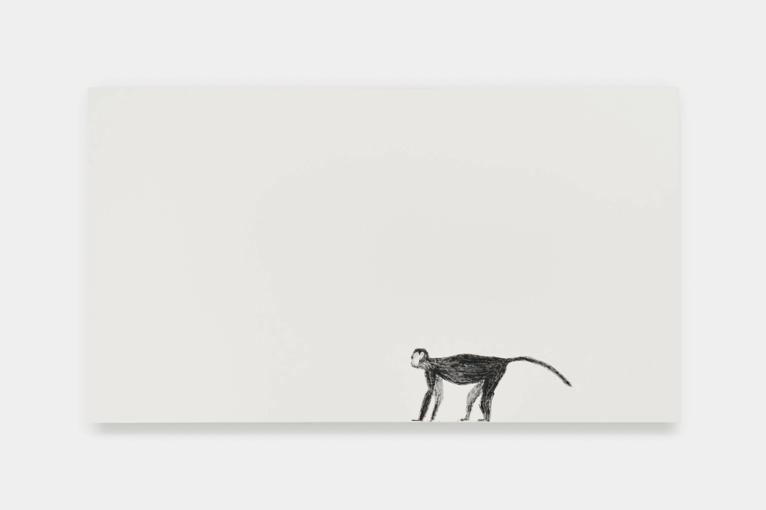 Rappresentazione fedele e imprevedibile di Giacomo Montanelli, pittura acrilica su tela del 2025, esposta ad Artissima 2025 nella sezione Monologue/Dialogue