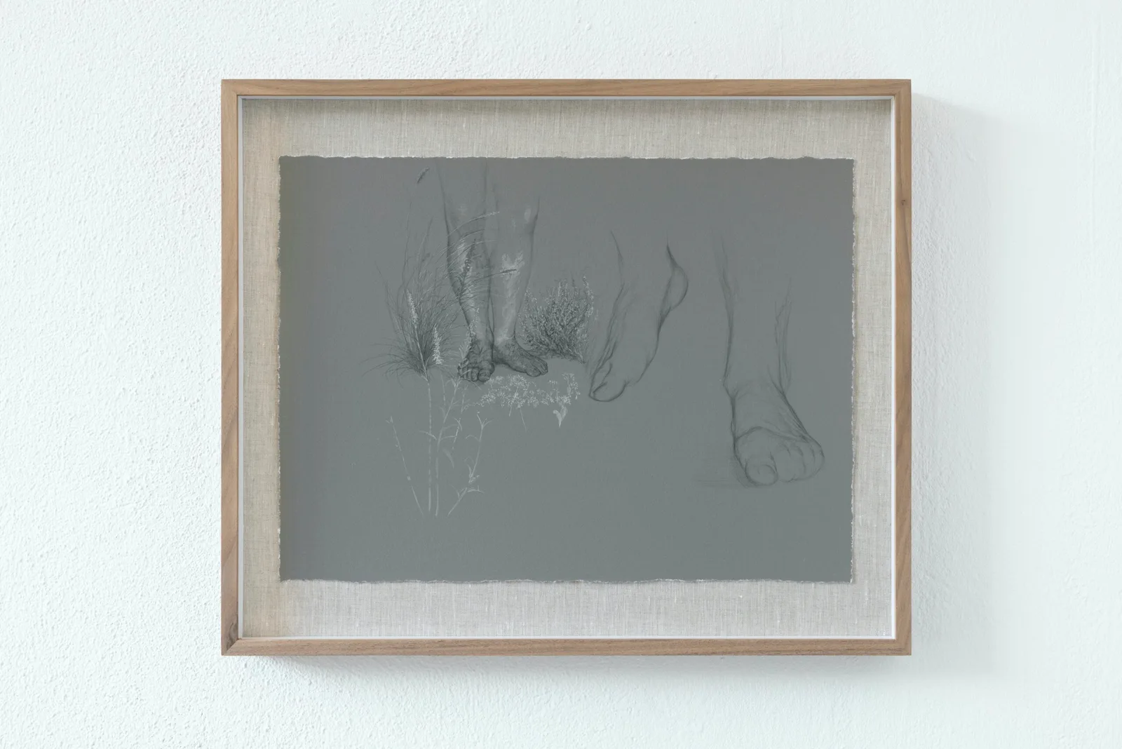 Study of Figure in Nature 2 di Hardy Hill, Fanta-MLN, Artissima 2025