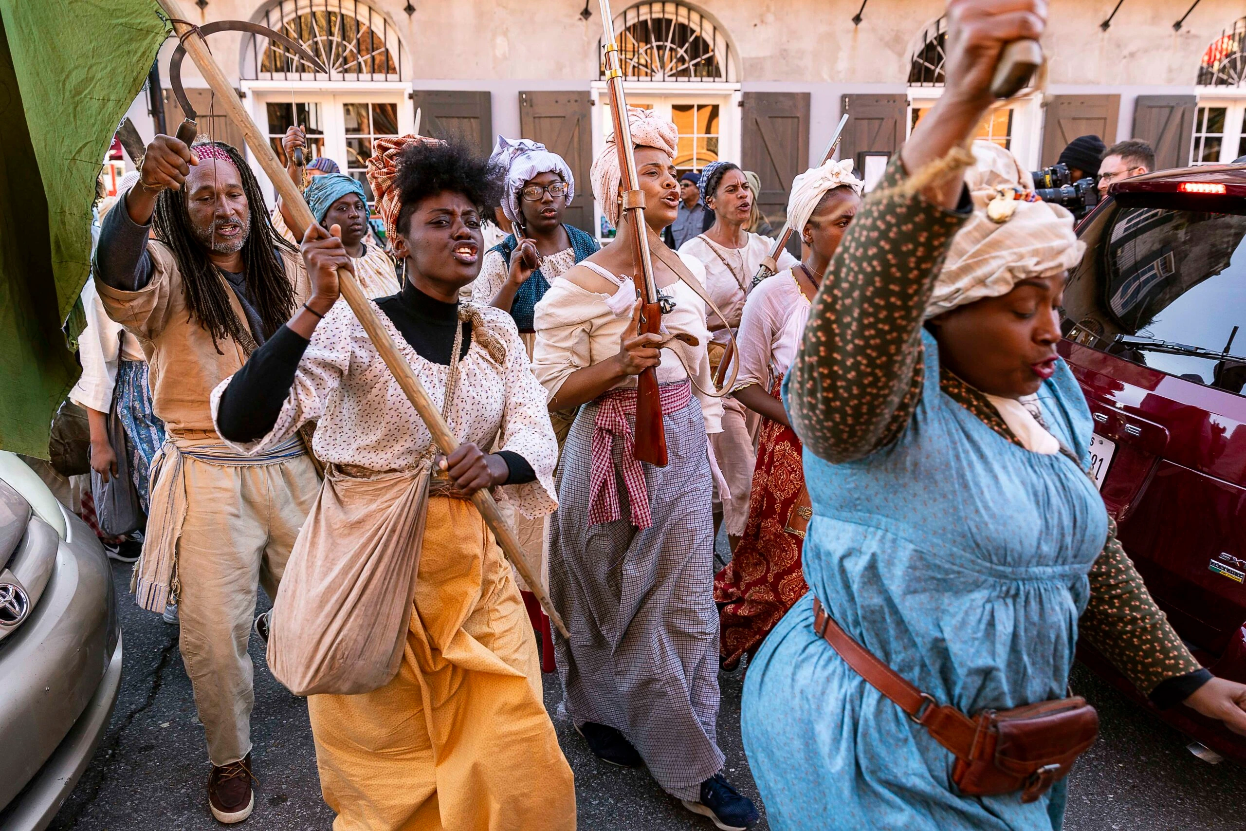 Slave Rebellion Reenactment, Performance Still 5