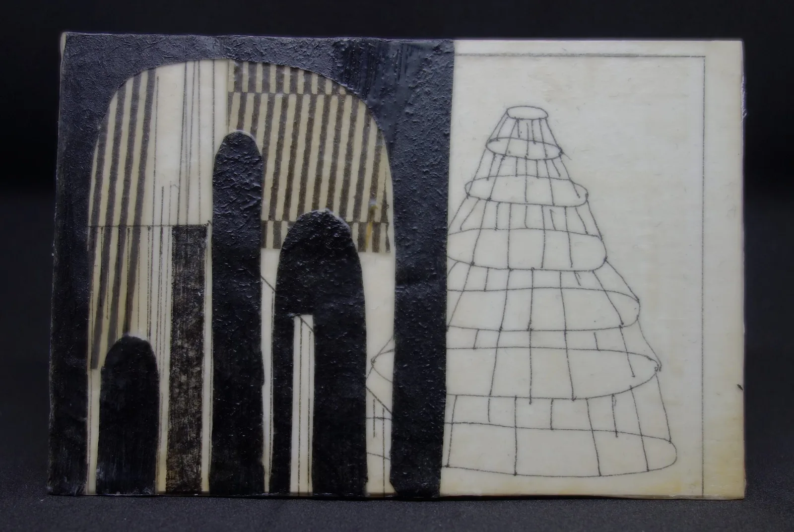 Encaustic Drawing #3