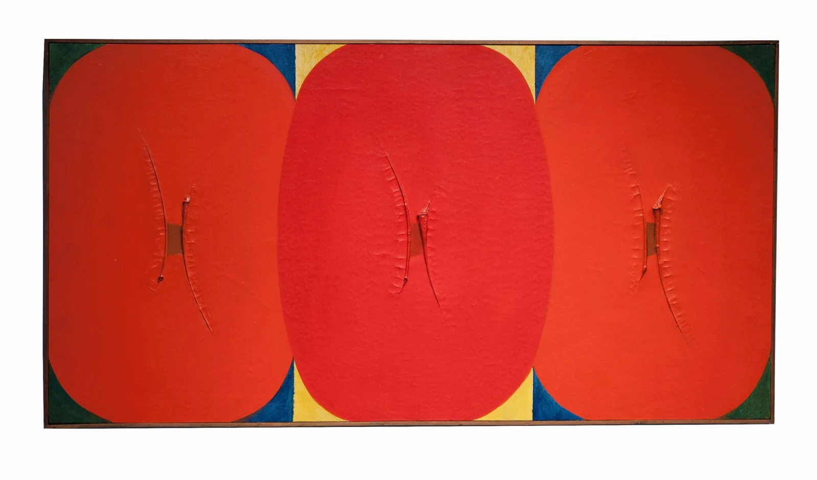 Untitled di Katsumi Nakai, olio su tela (1965), Ronchini Gallery, Artissima 2025