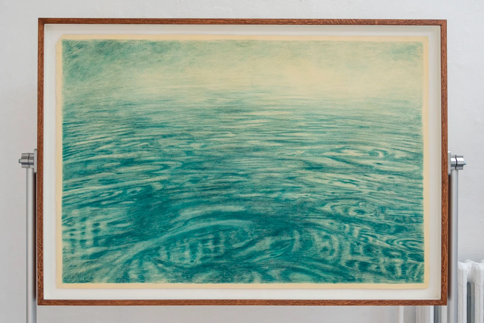 Ripples with an appearance of scales are formed