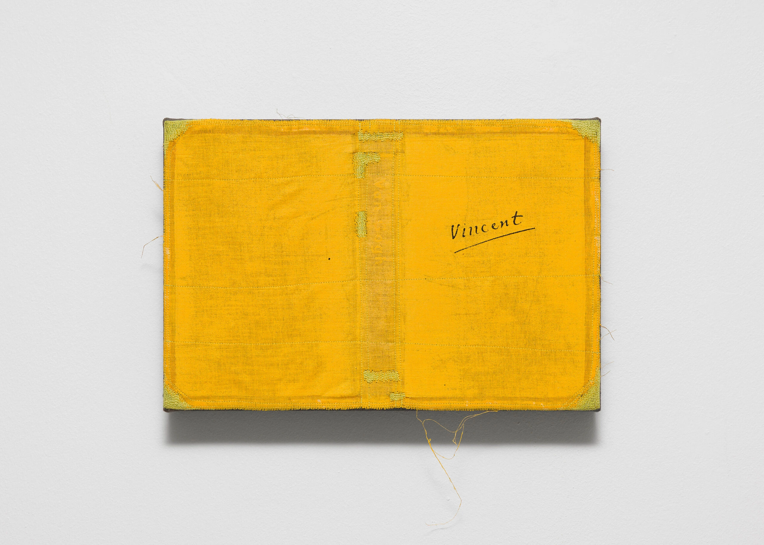 Untitled, Asger Dybvad Larsen, tecnica mista su tela