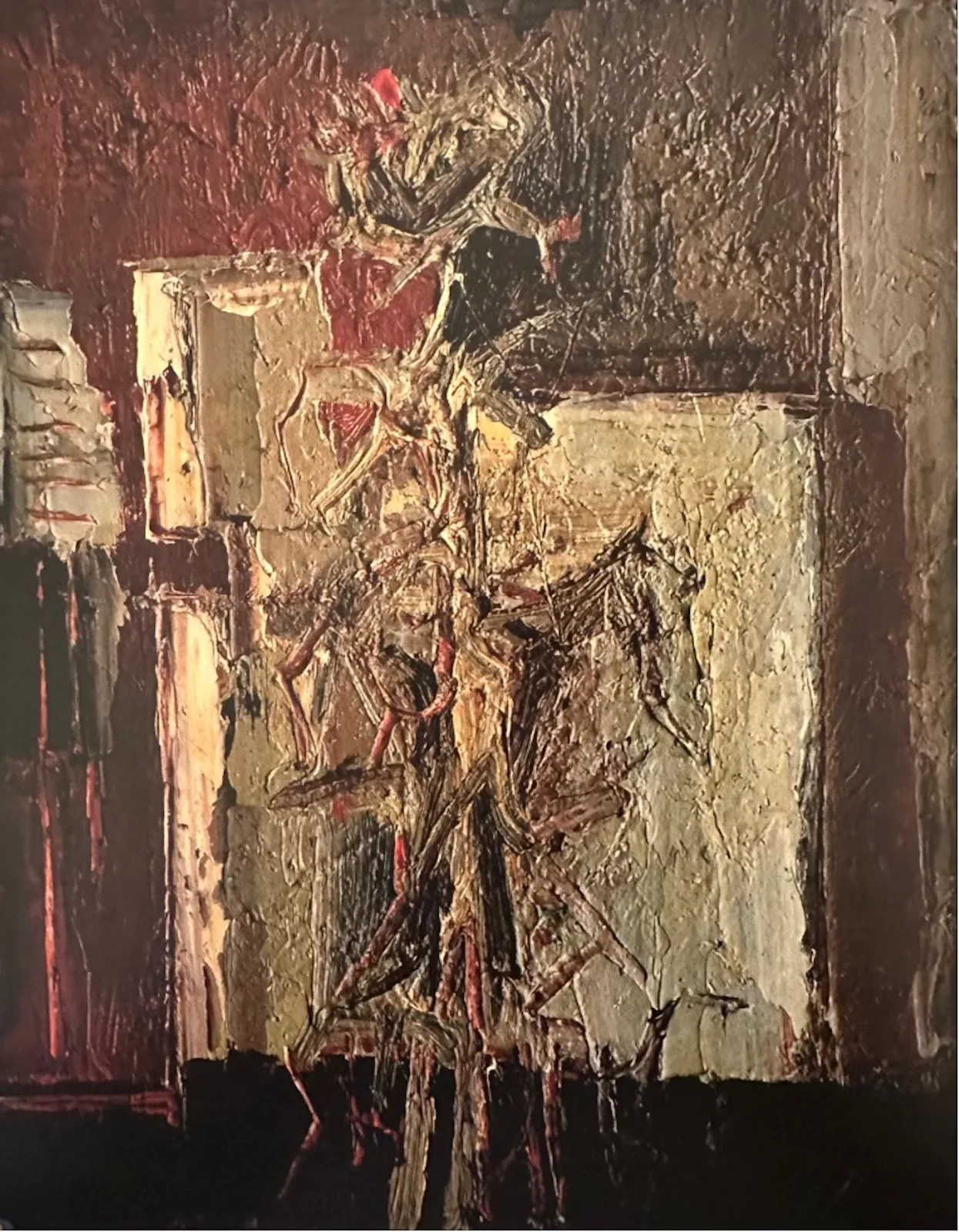Girasole secco di Ettore Fico, opera del 1955