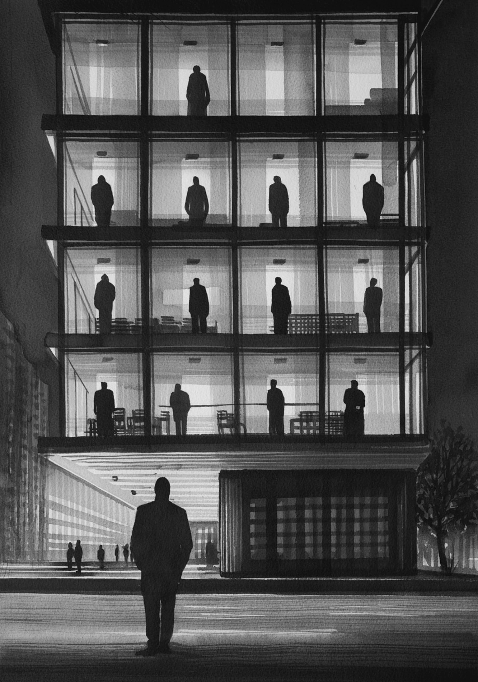 The Trial 1, (inspired by Franz Kafka)