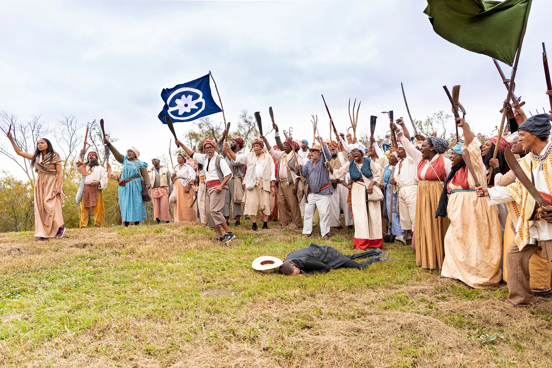 Slave Rebellion Reenactment, Performance Still 2