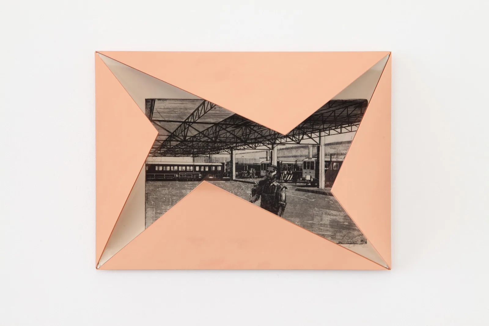 Envelop (Pictures from the Life of Hungarian Transport and Telecommunications) László Konstantin - Railway locomotive repair works Budapest (1965)