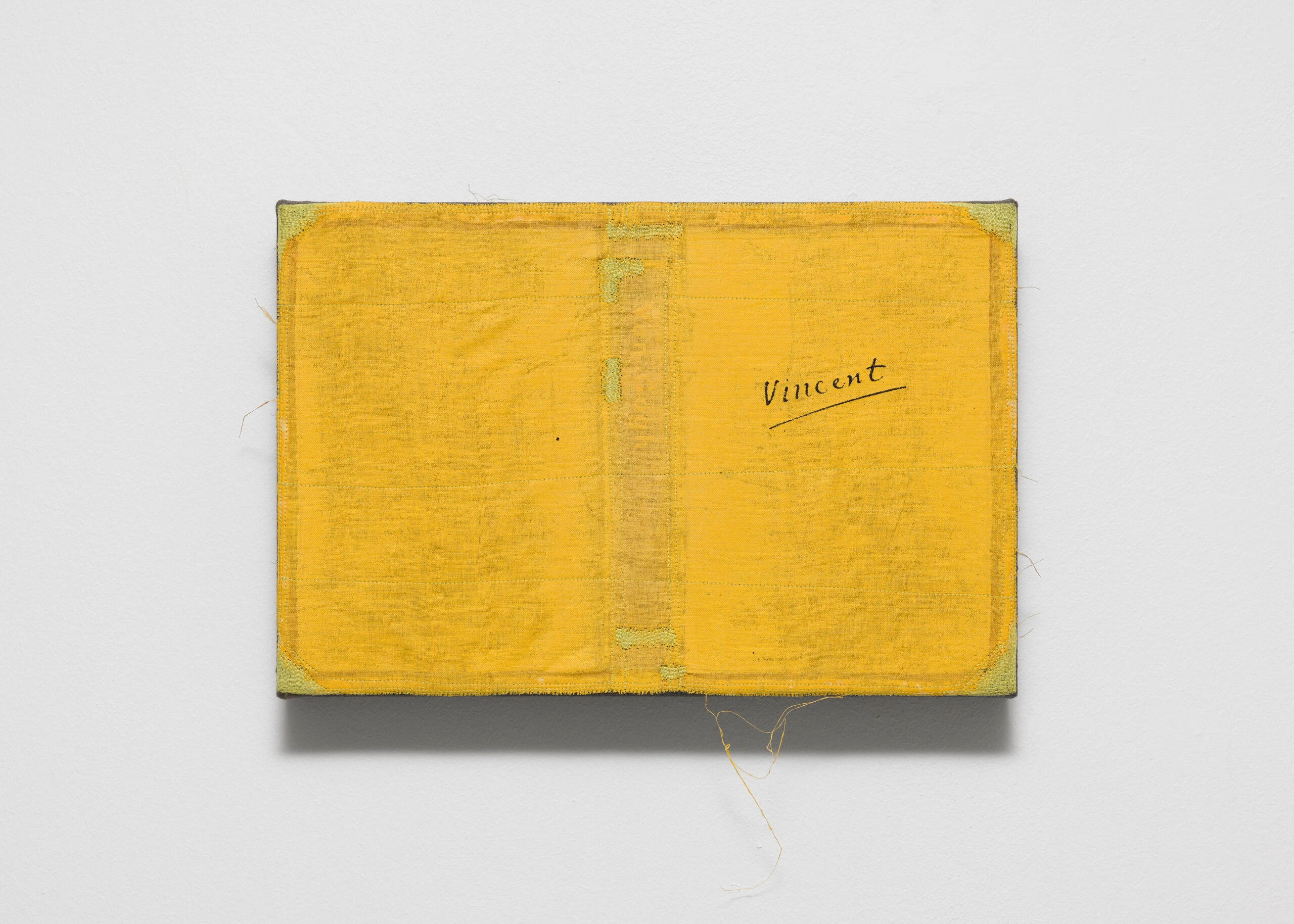 Untitled, Asger Dybvad Larsen, tecnica mista su tela, Artissima 2025