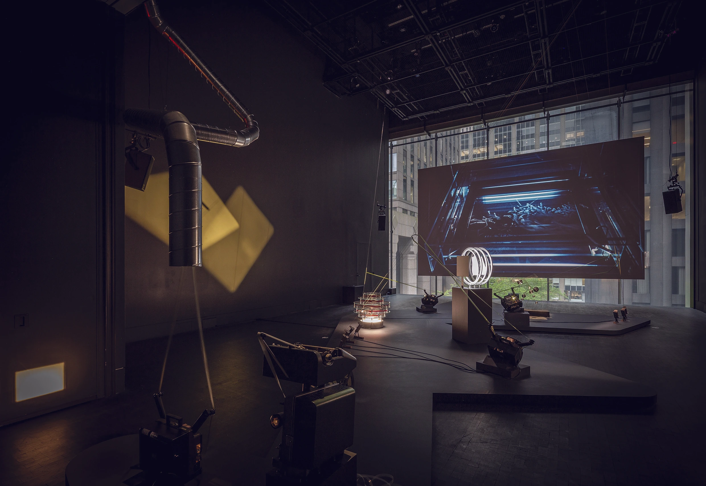 The Ocean of One’s Pause,” installation view of the exhibition at The Museum of Modern Art, New York