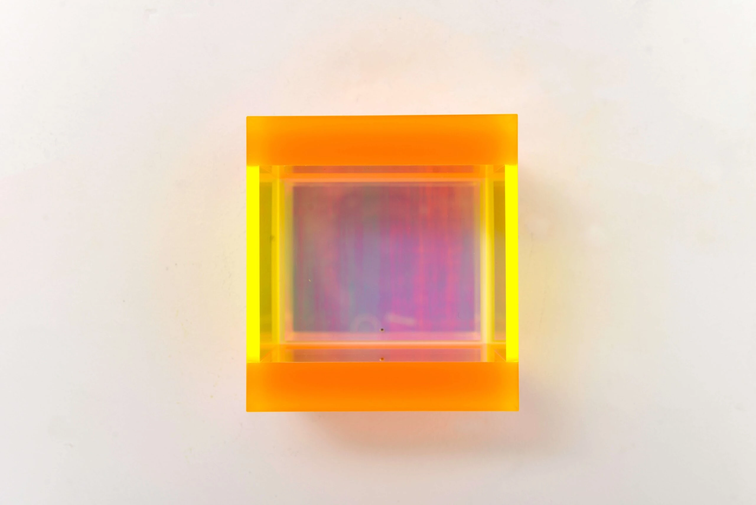 Colormirror soft orange mini Milan