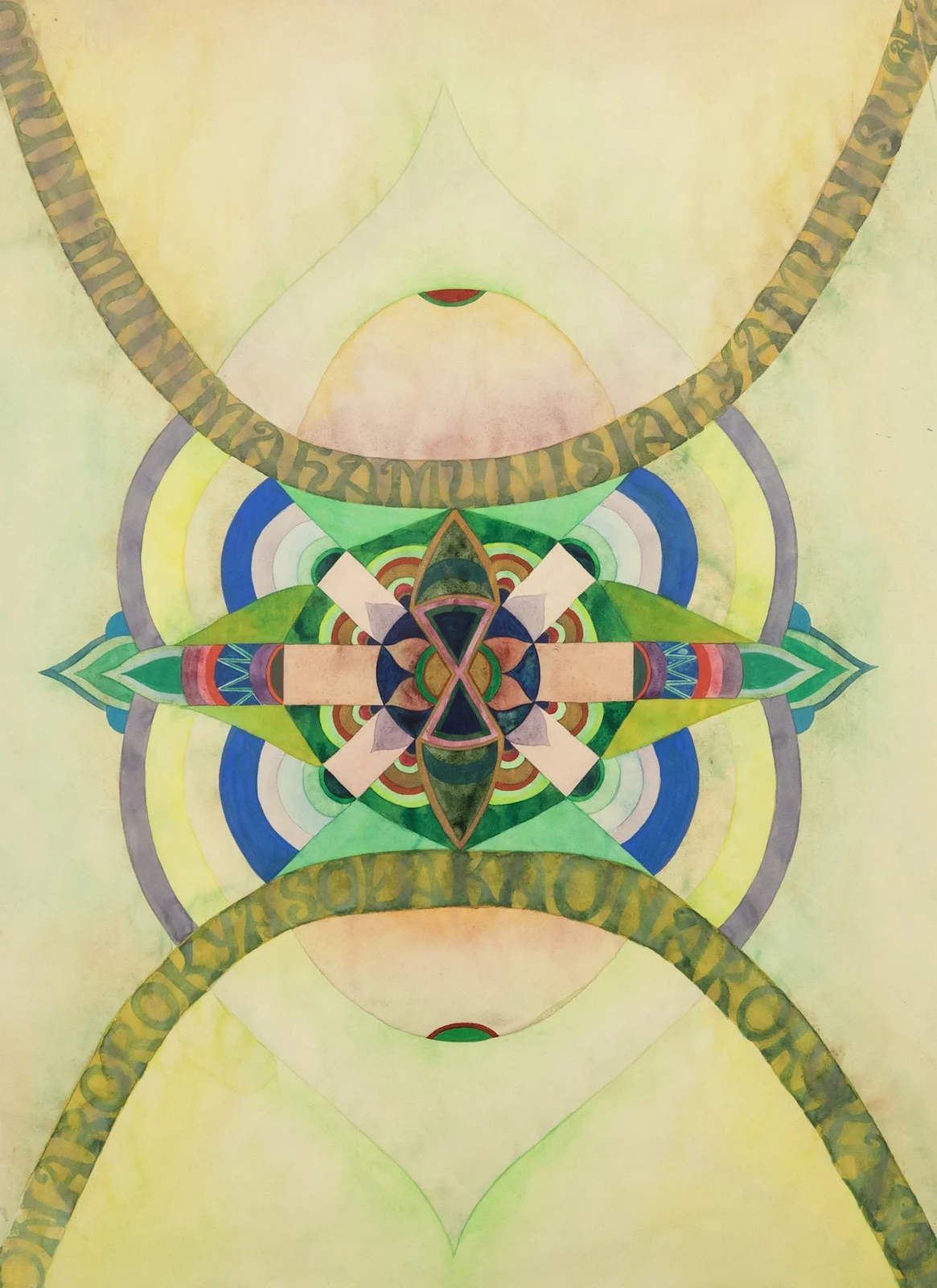 Untitled (Om Muni Muni Maha Muni Shakya Munaye Soha)