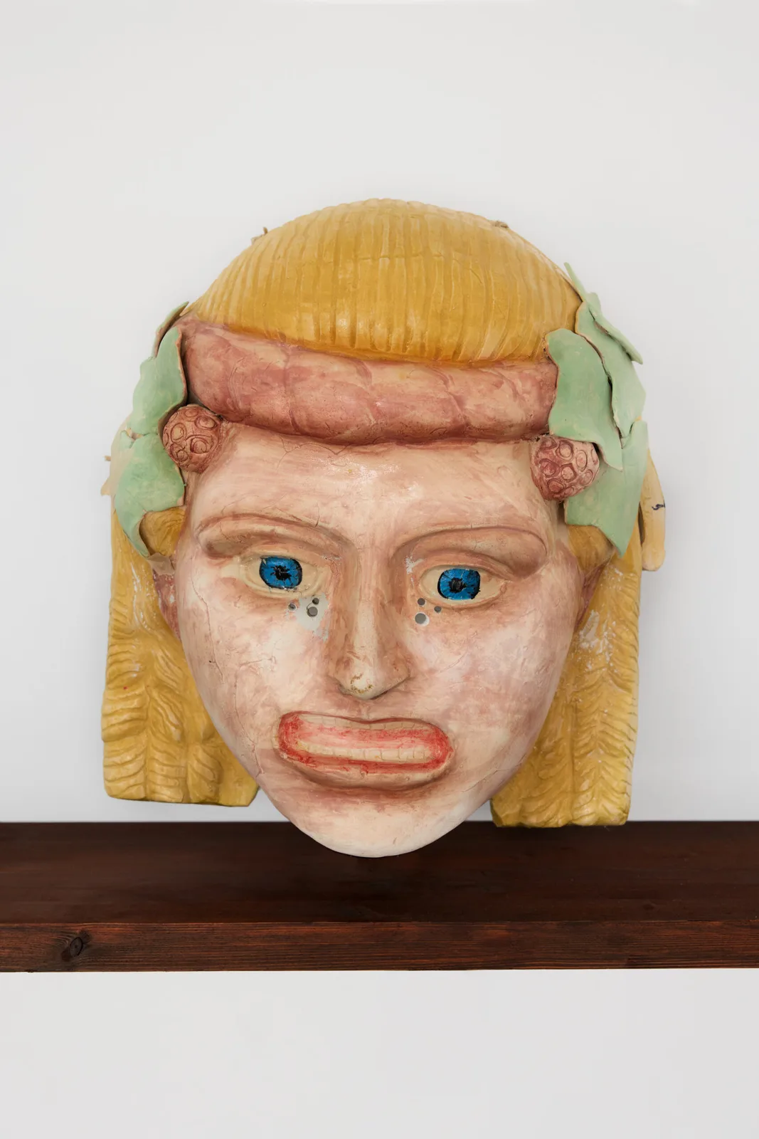 I Am Hymns of The New Temples: Pompeii Ceramic masks #16