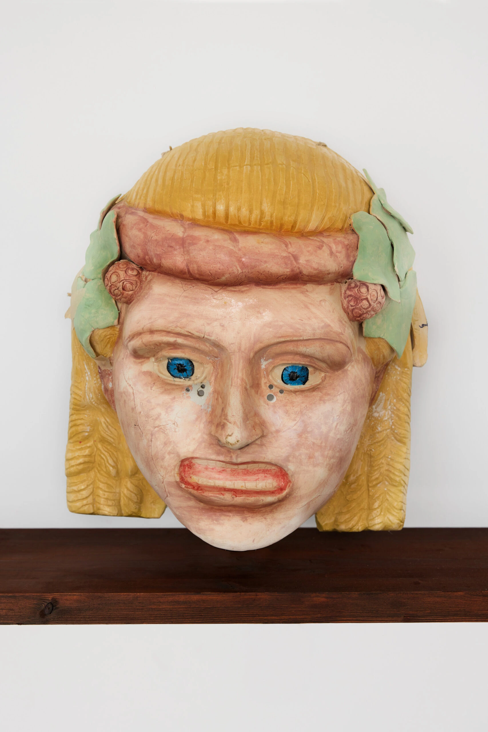 I Am Hymns of The New Temples: Pompeii Ceramic masks #16
