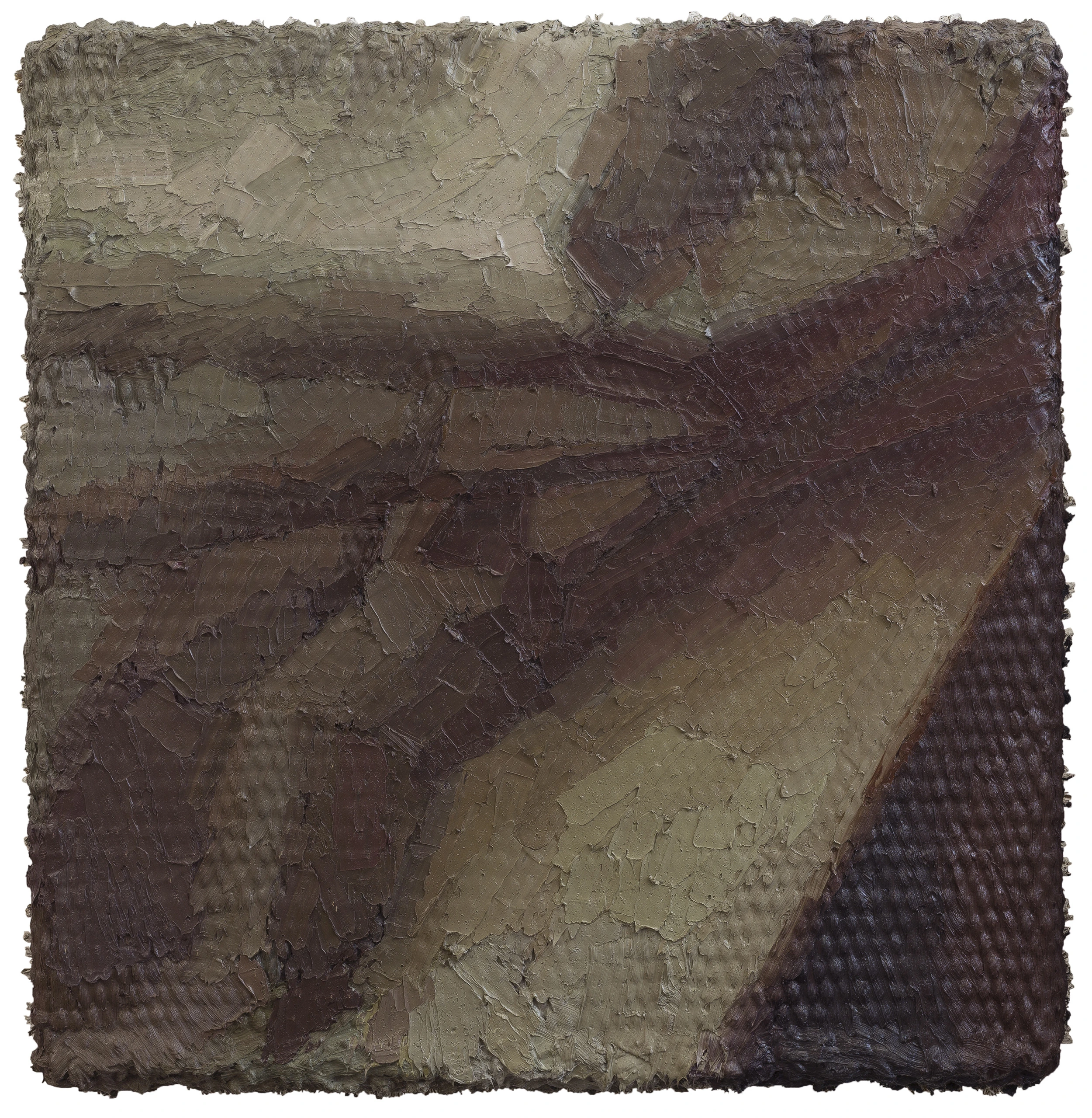 Untitled, Li Gang, tecnica mista su tela fatta a mano, Artissima 2025