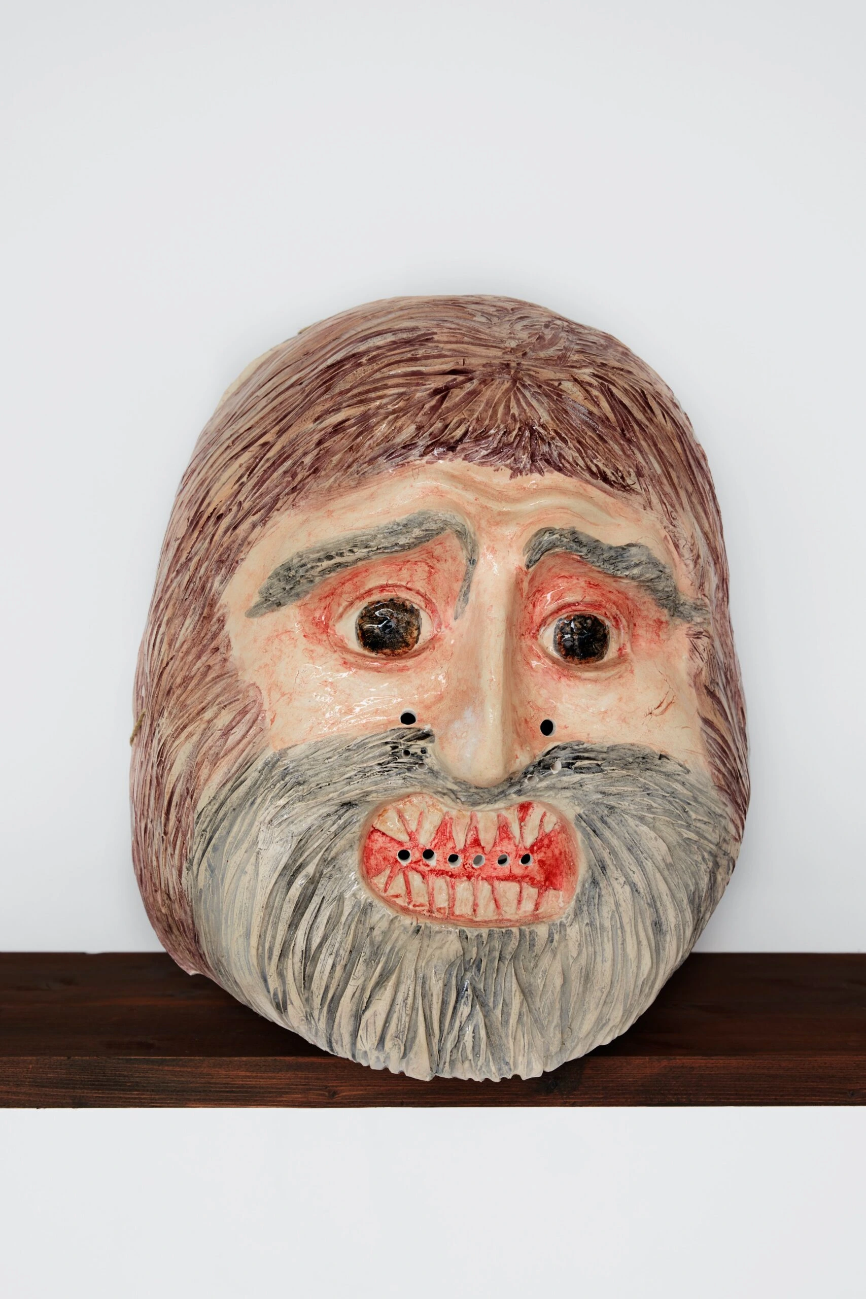 I Am Hymns of The New Temples: Pompeii Ceramic masks #10