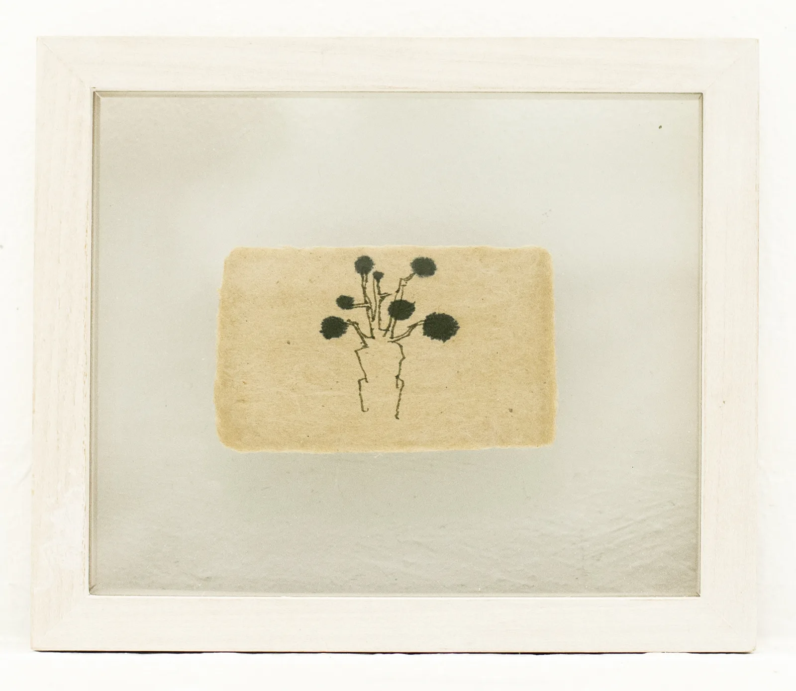 Your tree my answer #8 di Jeong A Koo, inchiostro su carta di riso, 2022 – Artissima 2025