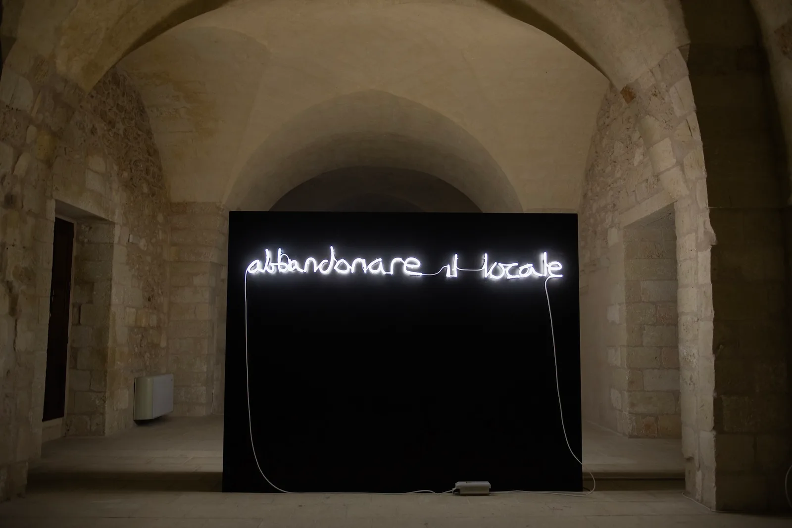 abbandonare il locale