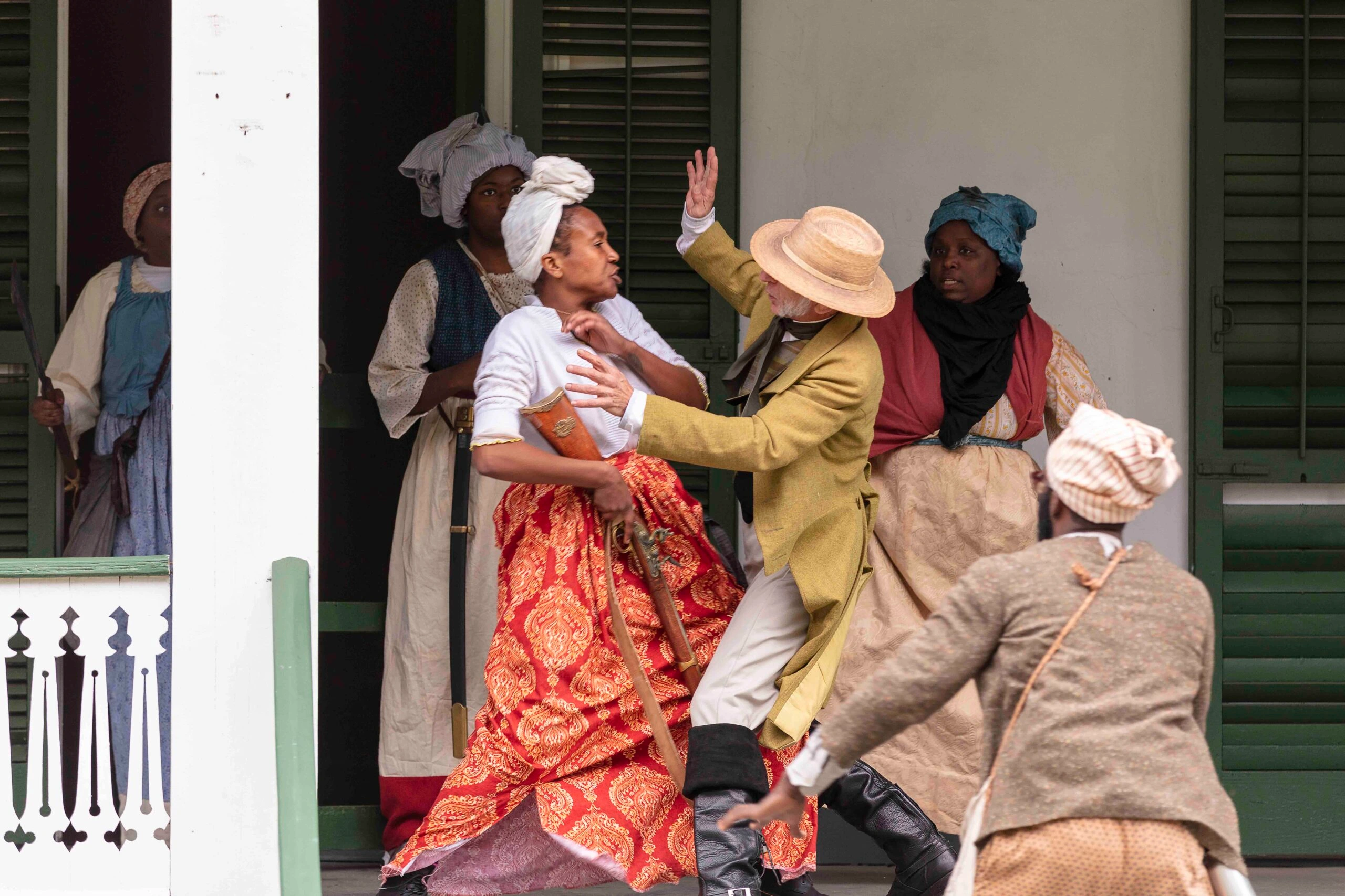 Slave Rebellion Reenactment, Performance Still 6