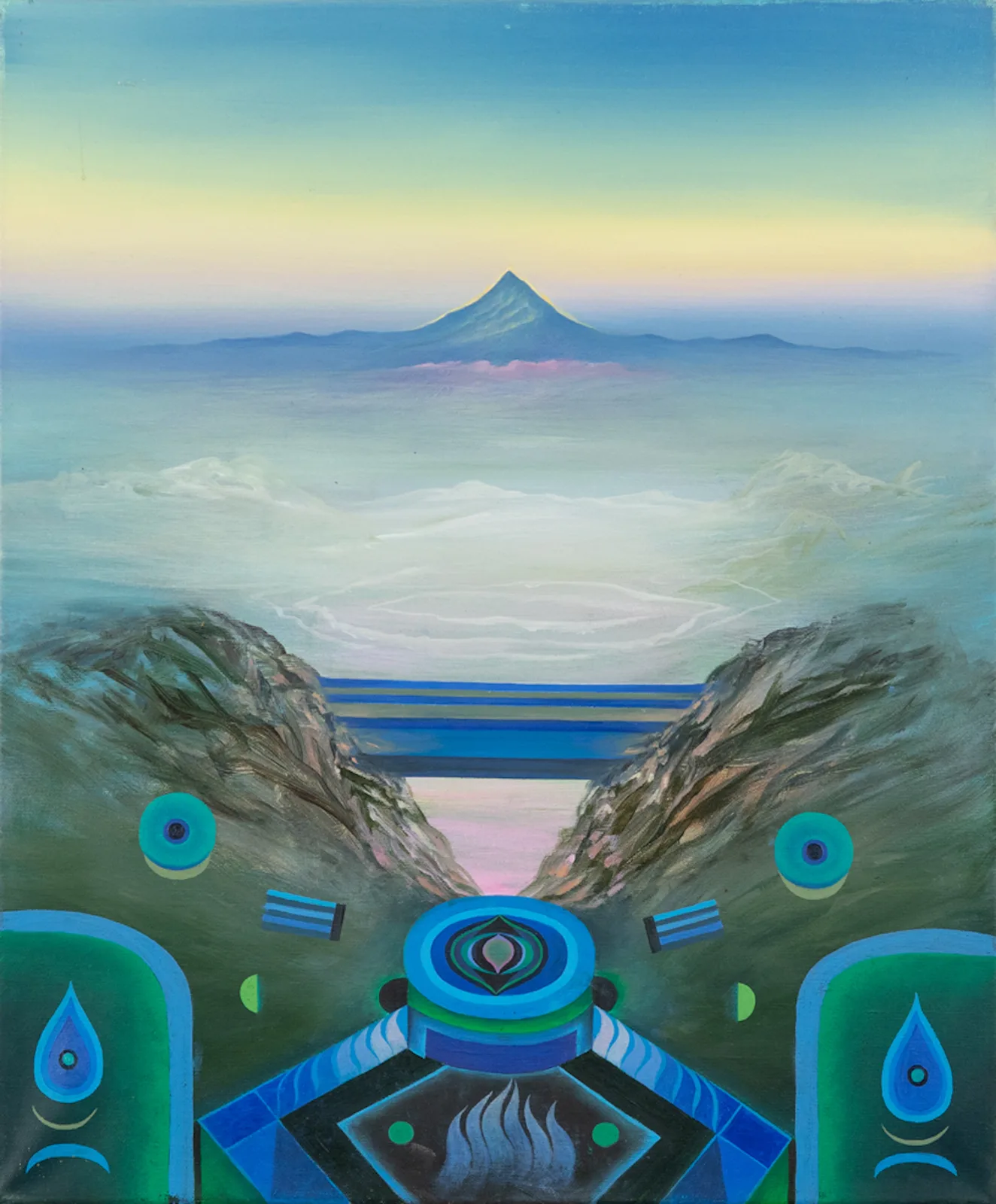 Untitled (Buddhist Composition)