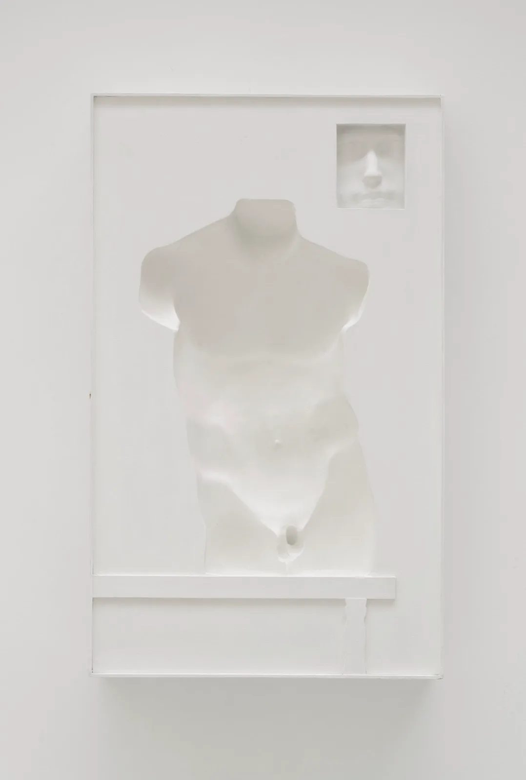 Untitled (Antique Bust and Face)